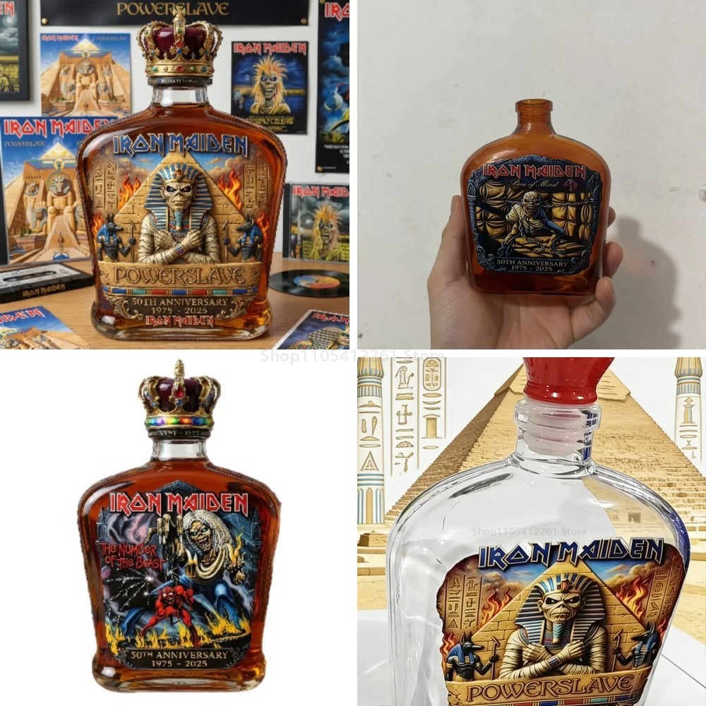Vintage Collectible Liquor Bottles - زجاجة مشروبات كحولية على شكل تمثال
