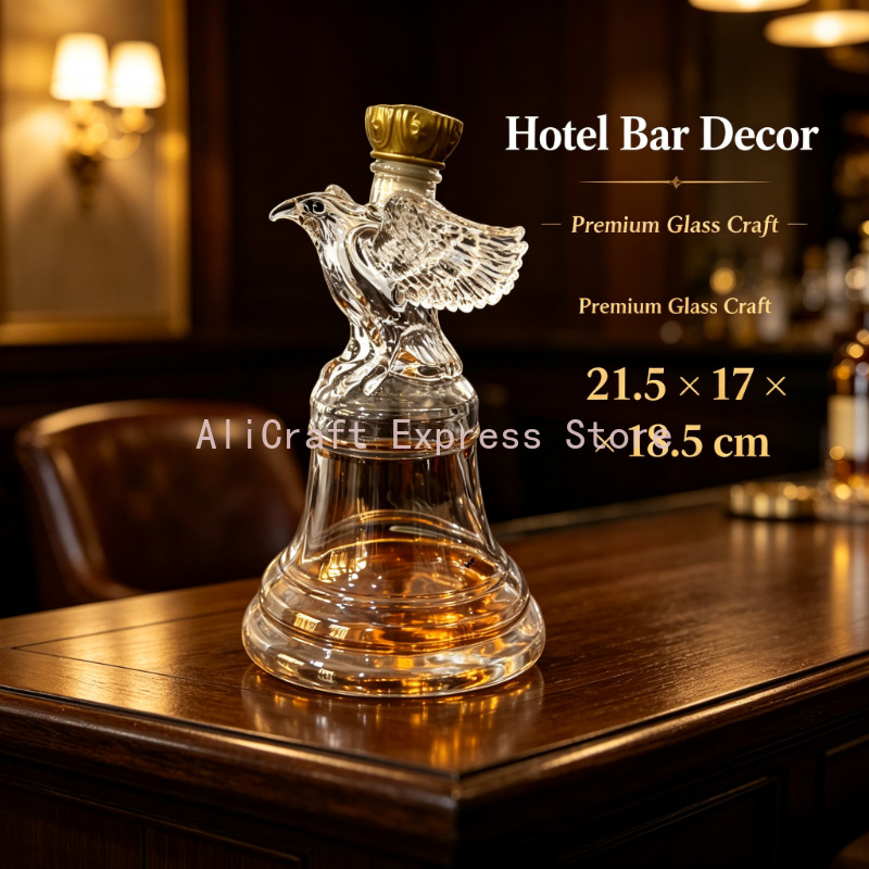 زجاجة نبيذ زجاجية بتصميم جرس ا - مراجعة Vintage Collectible Liquor Bottles وسعره