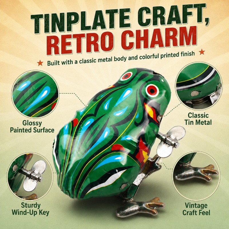 لعبة ميكانيكية قديمة الطراز عل - مراجعة Vintage Collectibles Toys وسعره