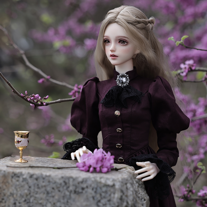 دمية إلينا BJD 1/3 جميلة أنيقة - مراجعة Vintage Collectibles Toys وسعره