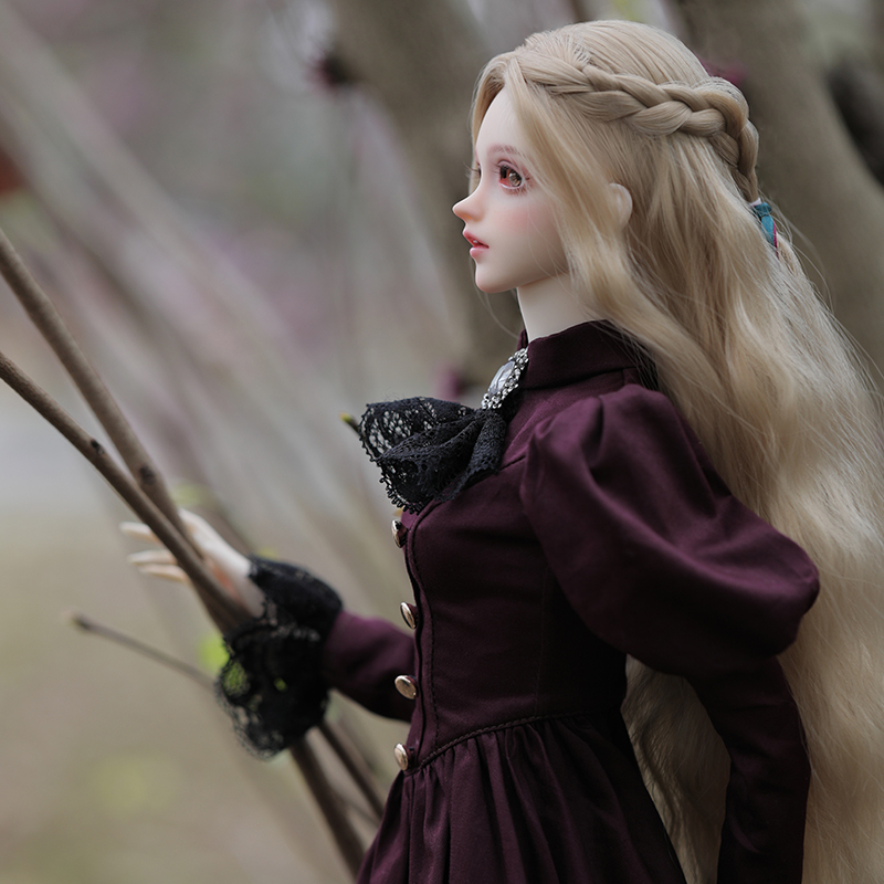 دمية إلينا BJD 1/3 جميلة أنيقة - مراجعة Vintage Collectibles Toys وسعره