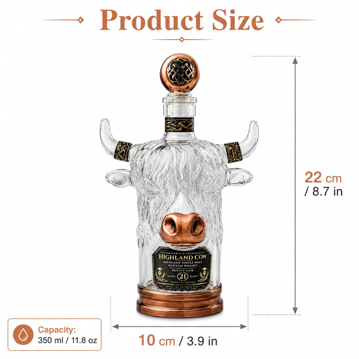 زجاجة ويسكي زجاجية مبتكرة على  - مراجعة Vintage Collectible Liquor Bottles وسعره