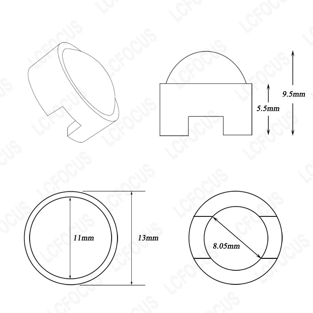1 واط 3 واط 5 واط عدسة LED صغي - مراجعة Darkroom Enlarger Lens وسعره