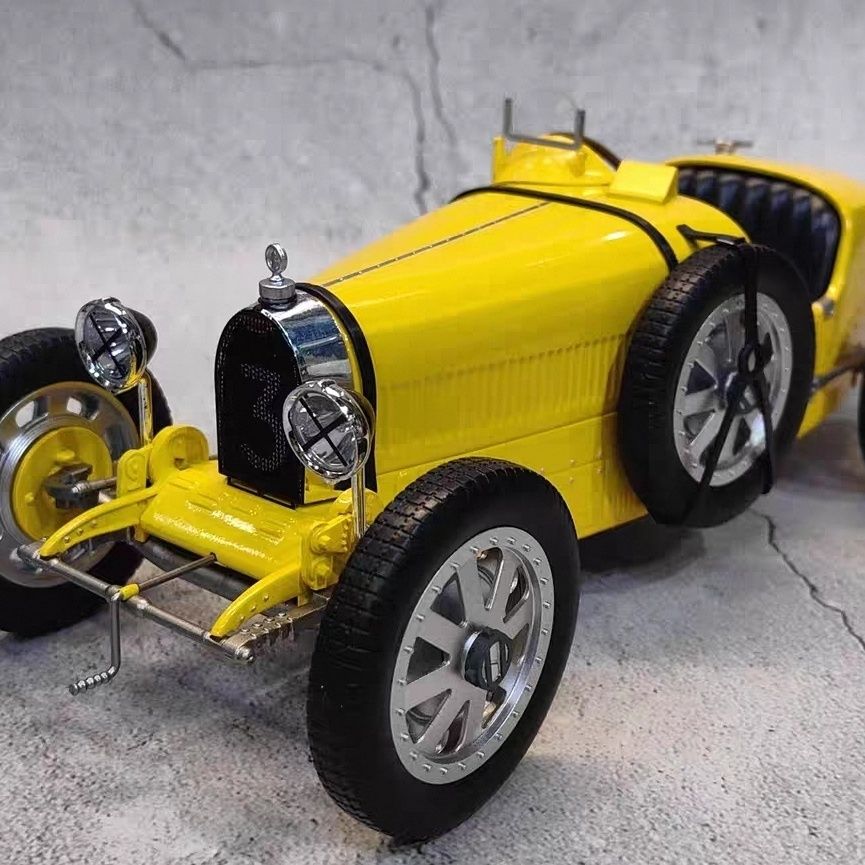 نموذج سيارة بوجاتي T35 الكلاسي - مراجعة Vintage Collectibles Toys وسعره