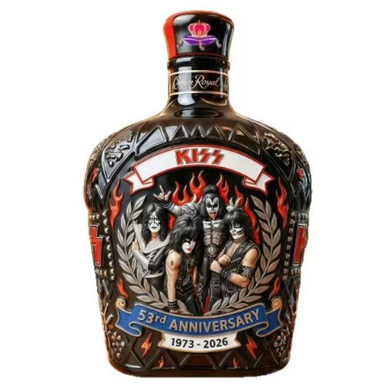 قارورة ويسكي بتصميم فرقة KISS  - مراجعة Vintage Collectible Liquor Bottles وسعره