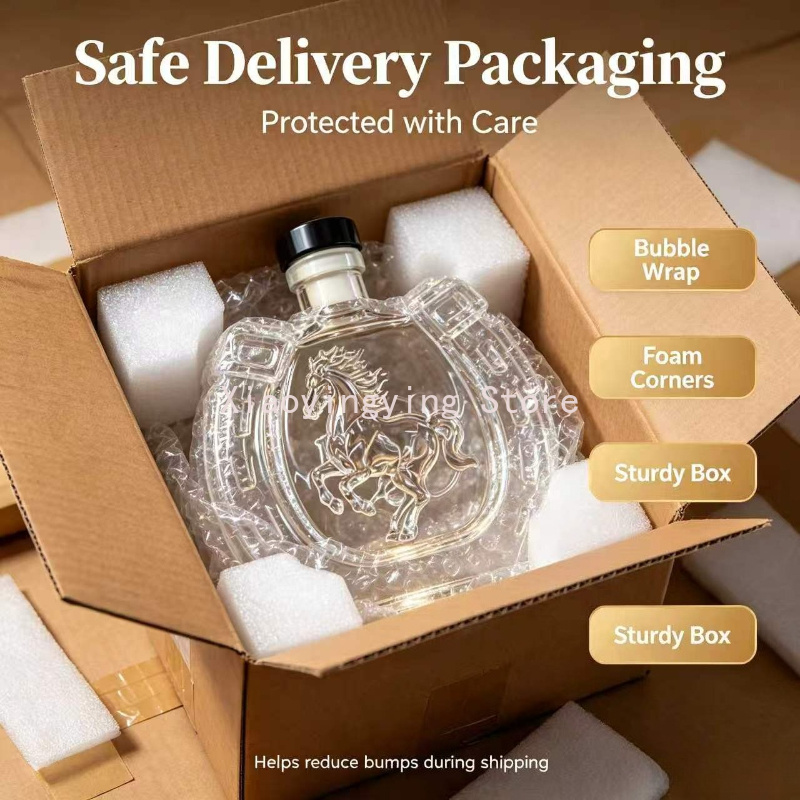 قارورة نبيذ زجاجية منقوشة بتصم - مراجعة Vintage Collectible Liquor Bottles وسعره