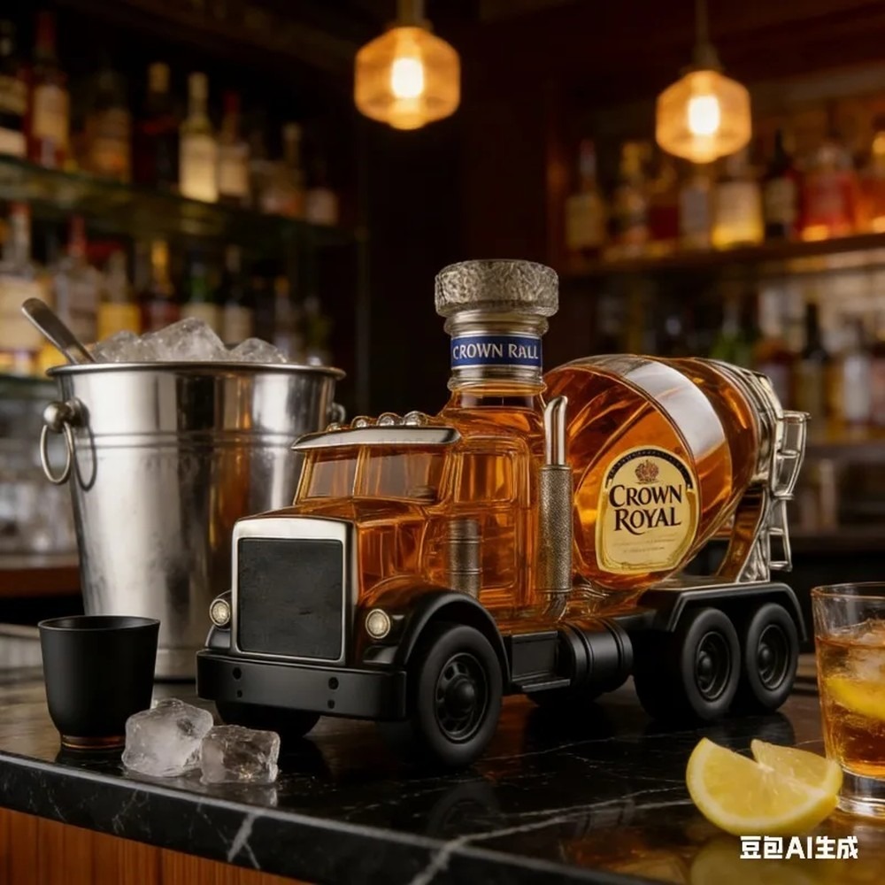 مجموعة زجاجات ويسكي زجاجية بتص - مراجعة Vintage Collectible Liquor Bottles وسعره